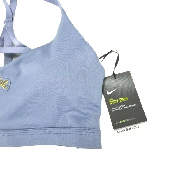 Nike Dri Indy Femme Strappy Light Support Sports Bra - Picture 3 of 4